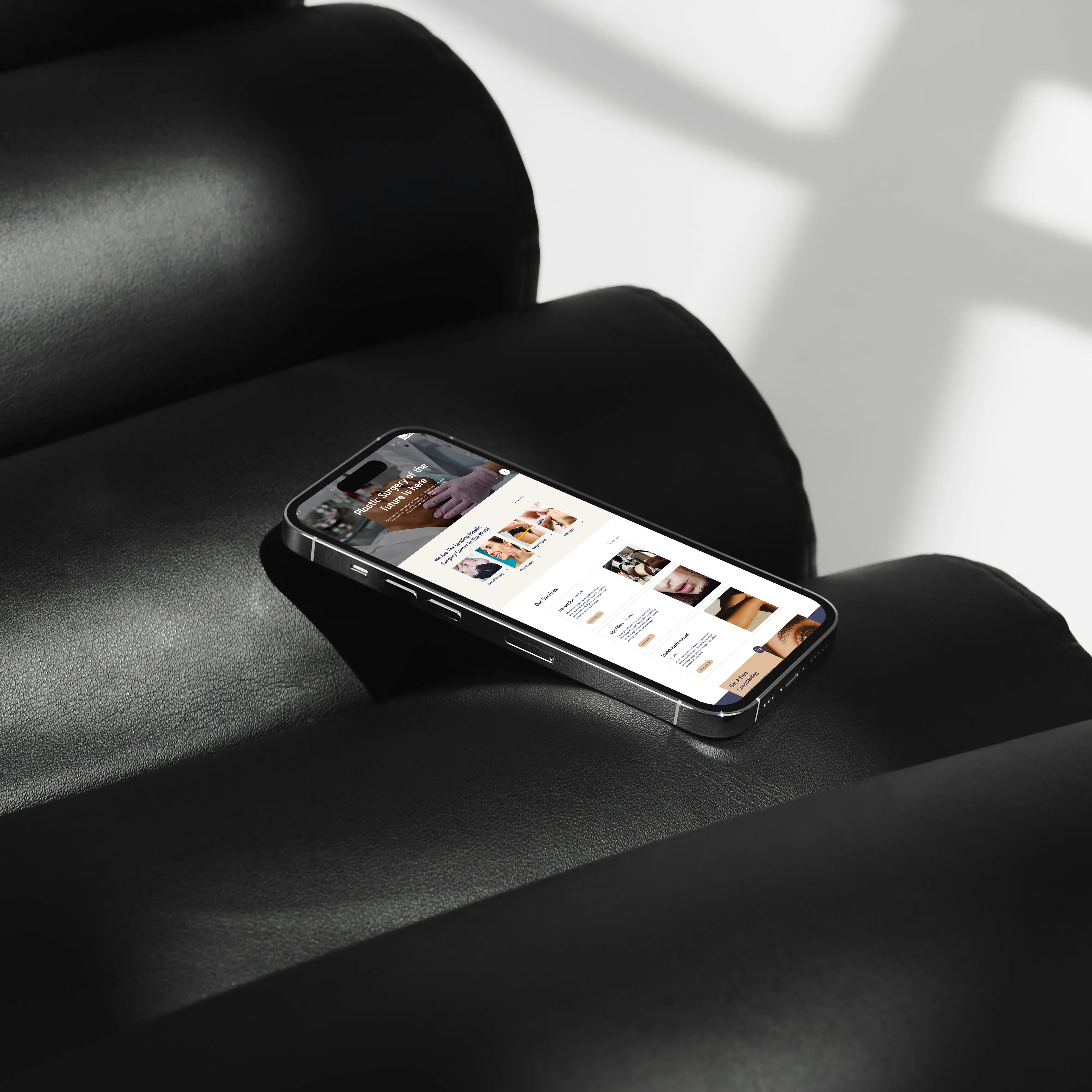 128 Aesthetics Health & Wellness website by Pheme Creative