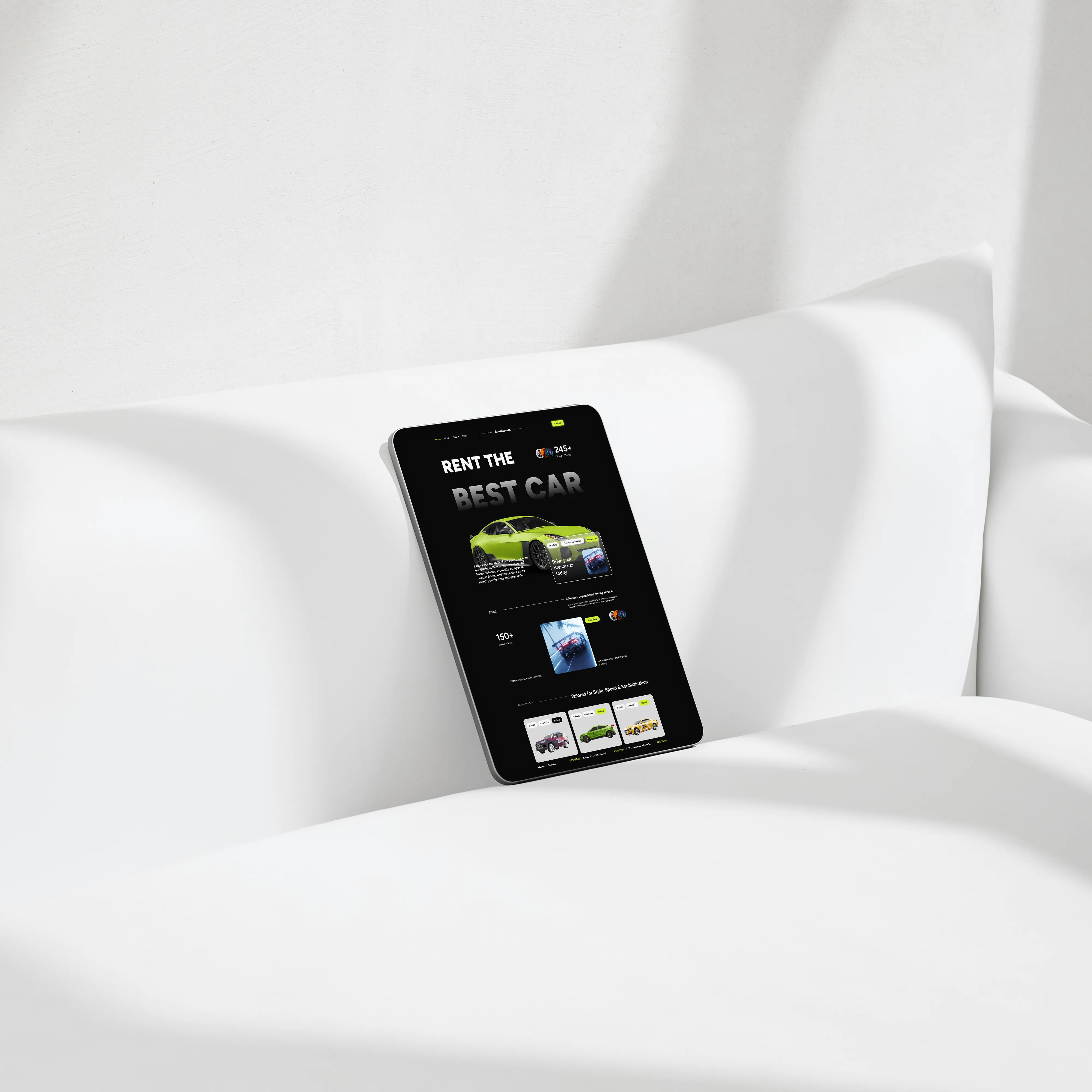 Rentstream Real Estate & Property website by Pheme Creative