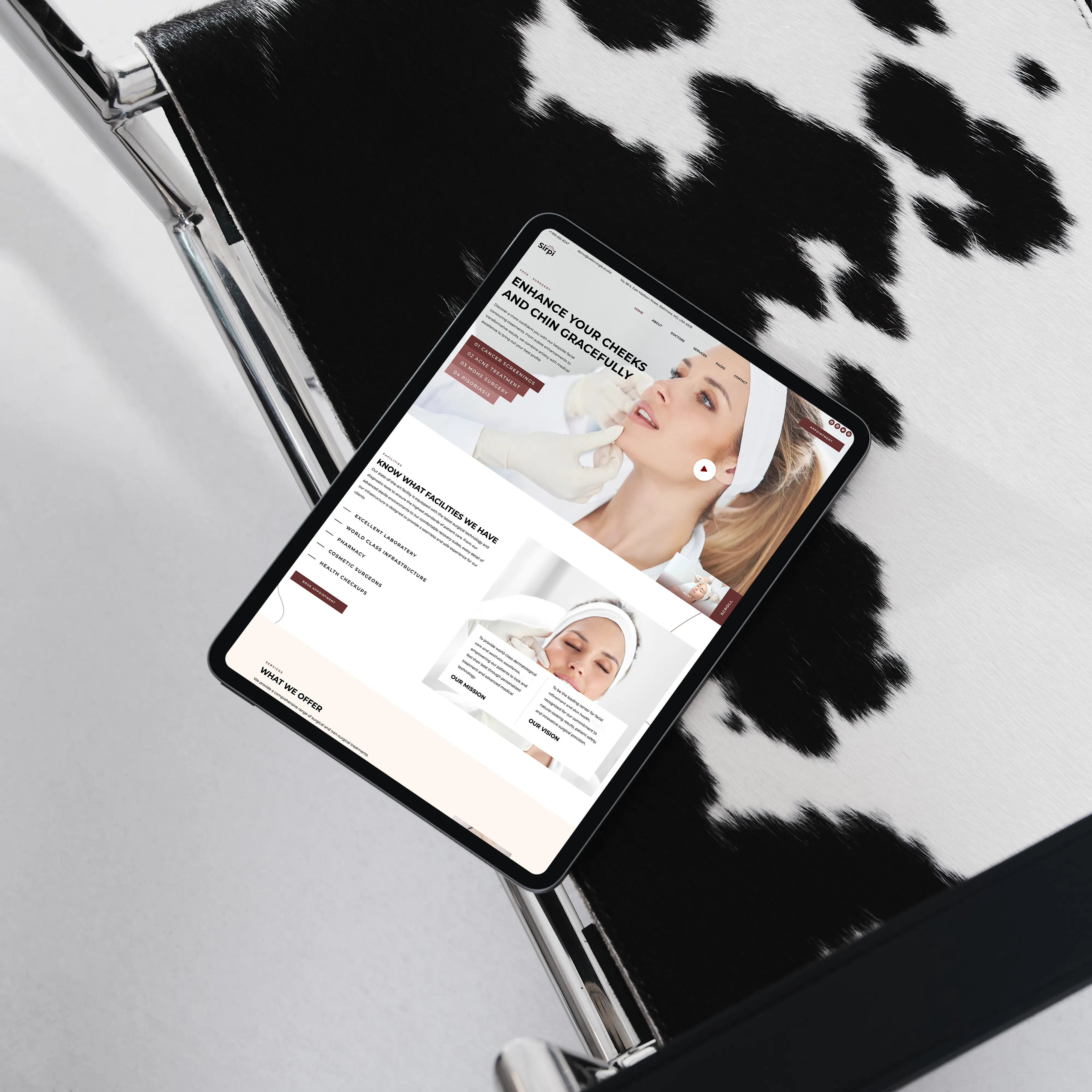 Sirpi Health & Wellness website by Pheme Creative